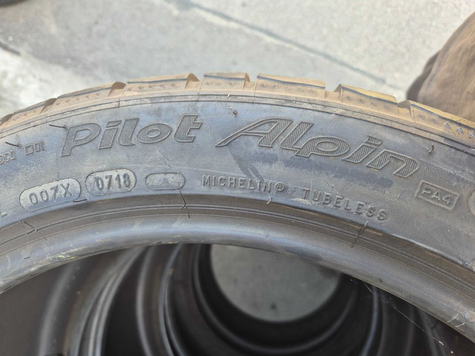 4 Anvelope de IARNA - 275/40/20 - 315/35/20 - MICHELIN Pilot Alpin PA4 - NOU - DOT 2018 2019 !