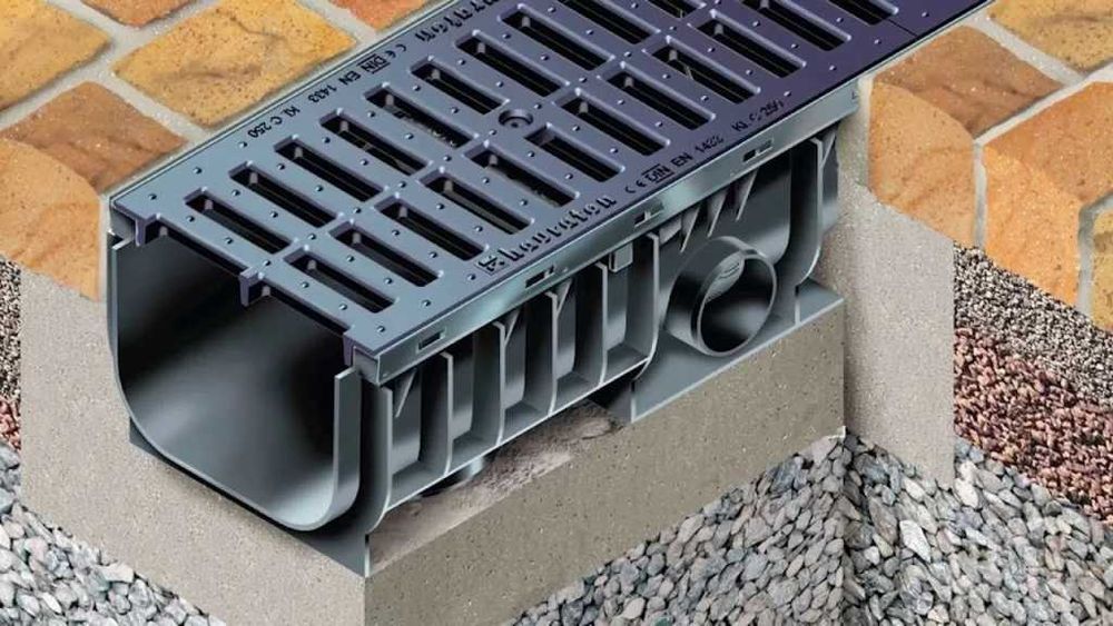 Канал водоотводная