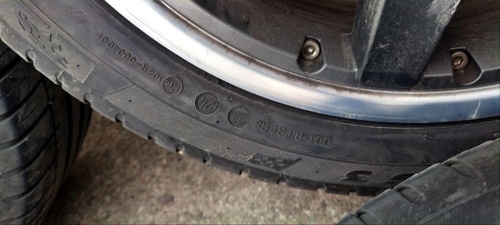 Jante 18" 5x112 cu cauciucuri de vară