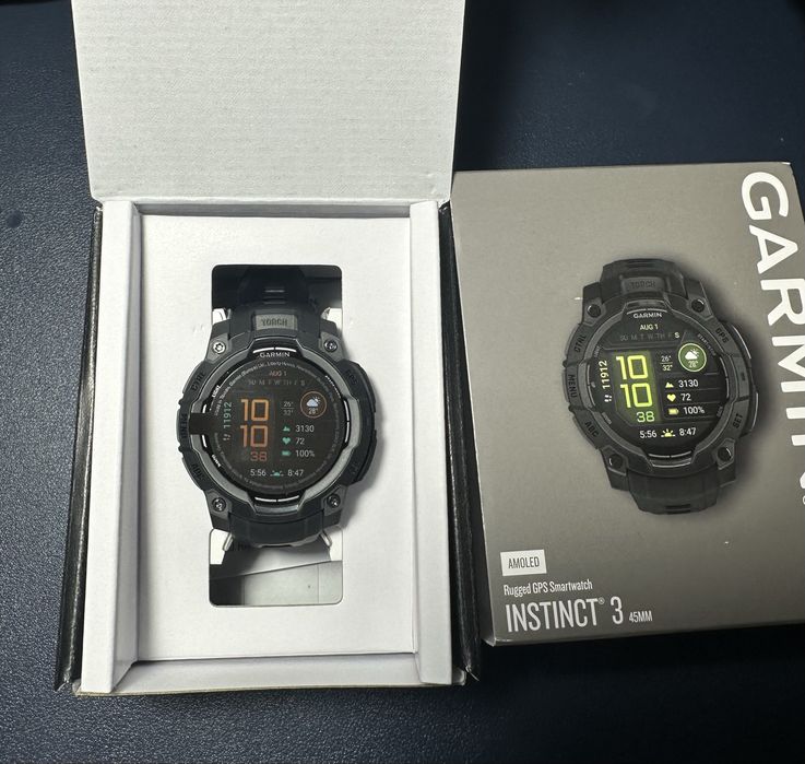 Продам новые Garmin Instinct 3 (45мм) Amoled