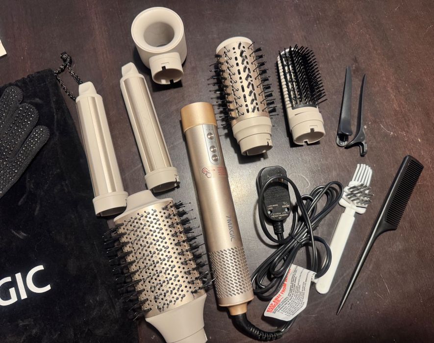 7MAGIC четка за сешоар и уред за оформяне на коса 6 в 1