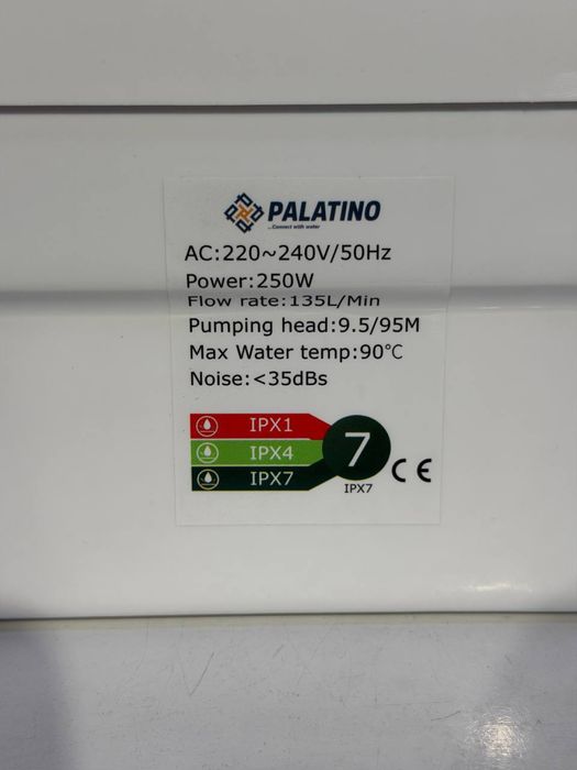 Фекальный насос Palatino