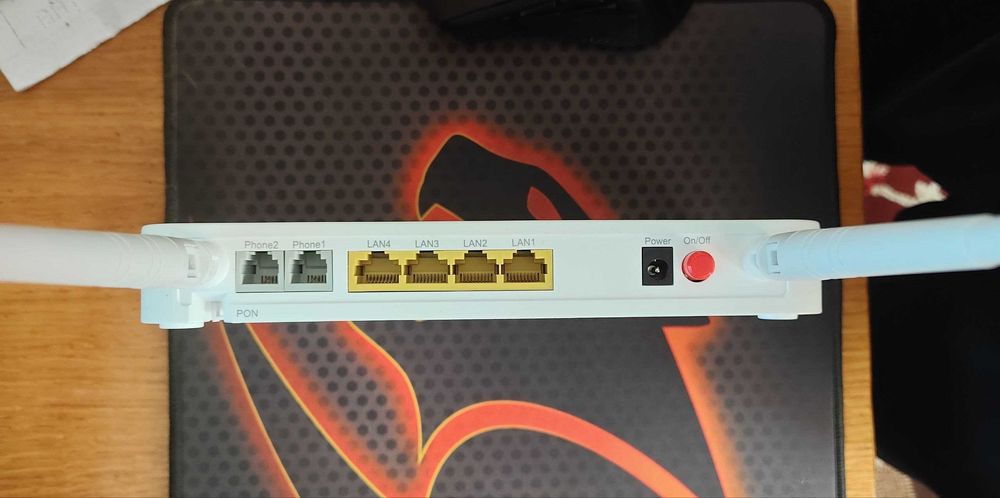 Роутер для Uztelecom интернета GPON ZTE F660 V.7