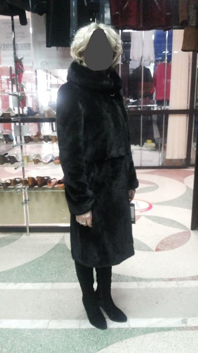 Шуба норковая (Блэк лама)