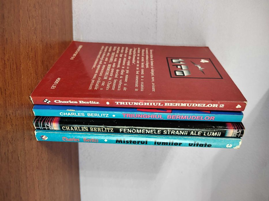 Erich Von Daniken – 10 titluri (ezoterism) + 4 de Ch. Berlitz (bonus)