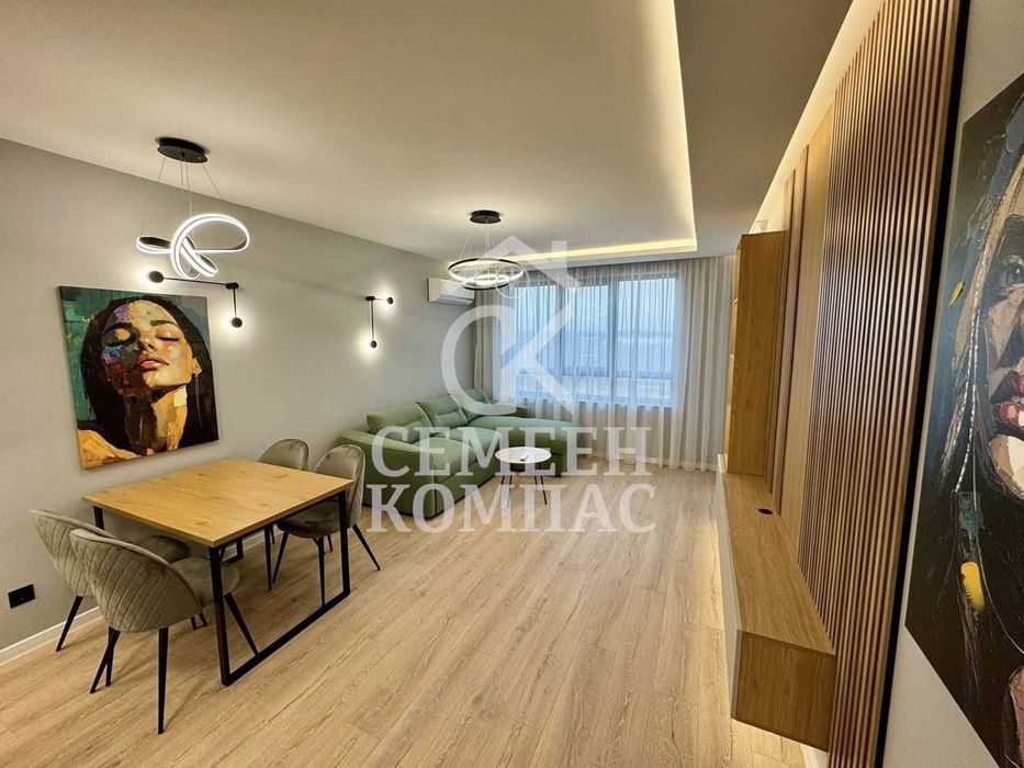 Двустаен луксозно обзаведен апартамент в Христо Смирненски