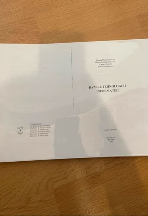 Carti xerox facultate Informatica Economica - ASE