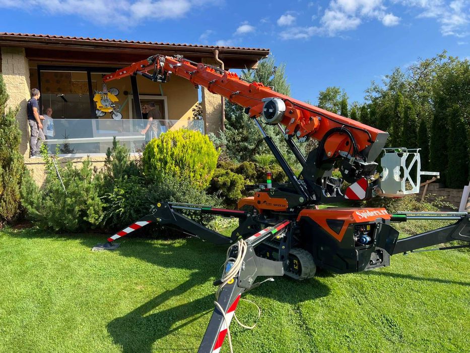 Inchiriere macara spider si ventuza