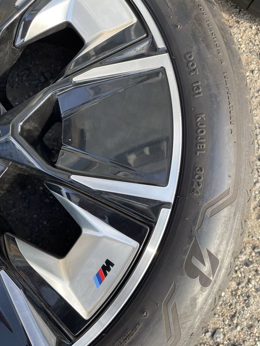 Jante Roți 20 Originale BMW X3 X4 G01 G02 IX.3 M Anvelope vara 245 45 R20 / 275 40 R20 ca noi