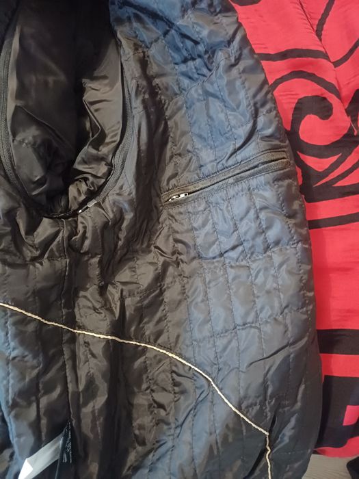 продавам красиво кожено яке полушуба немско със  свалящи ръкави