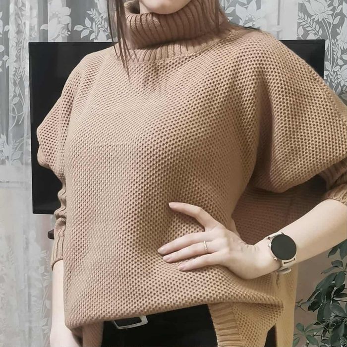 Дамски пуловер/пончо