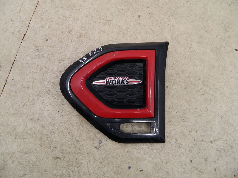 Ornament aripa stanga fata, Mini Cooper F60 Countryman JCW, 2017, 2018, 2019, 2020, 7414097.