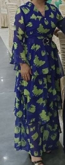 Элегантное платье в пол