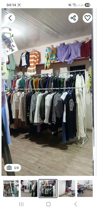 Airdaryo shaharda vagzal bozorida dokon