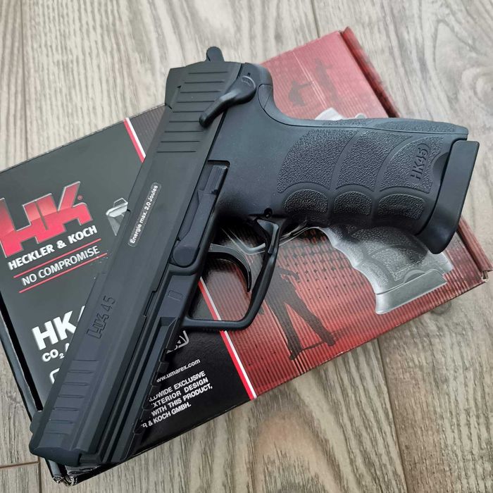 Еърсофт пистолет Heckler & Koch HK45 от UMAREX Германия Метална рама