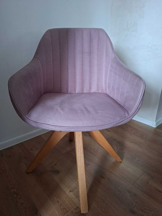 СИВИ И РОЗОВИ КРЕСЛА ЧИЛ С ПОДЛАКЪТНИЦИ И ВЪРТЯЩА СЕДАЛКА 60/65/83 СМ