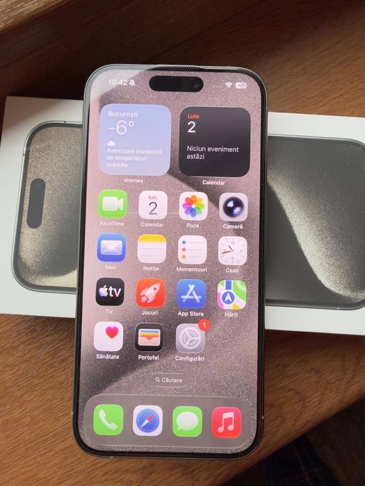 Iphone 15 pro Natural Titanium 256 GB