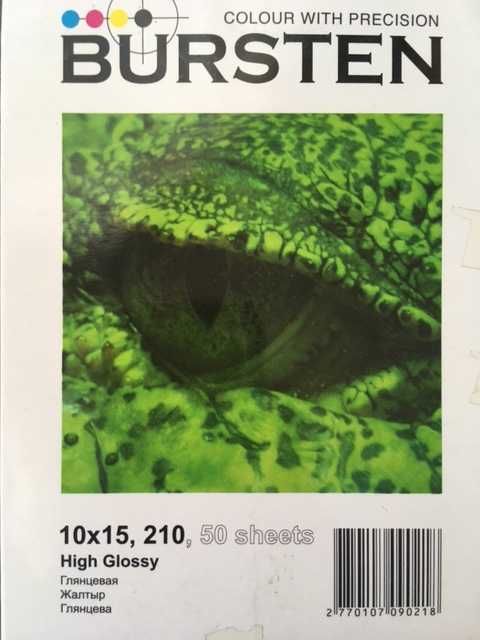 Бумага для цветной печати на струйных принтерах Bursten