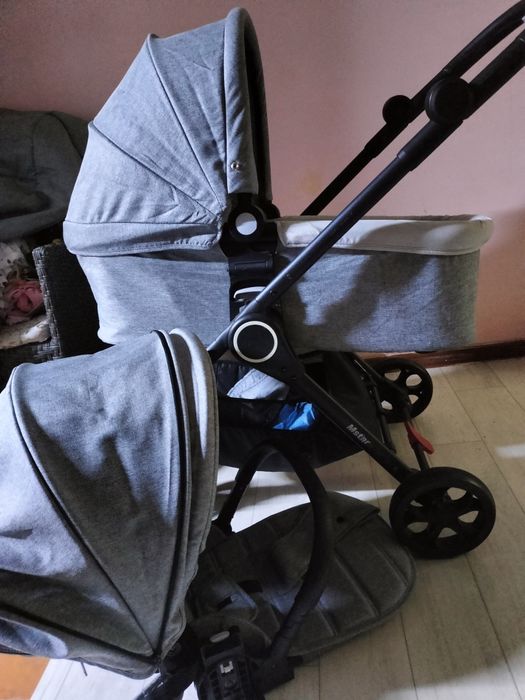 Коляска+люлька новая