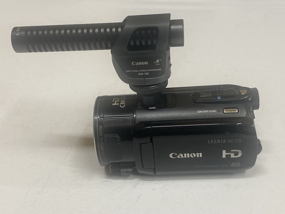 Camera video HD CMOS Canon Legria HF S10E Obiective