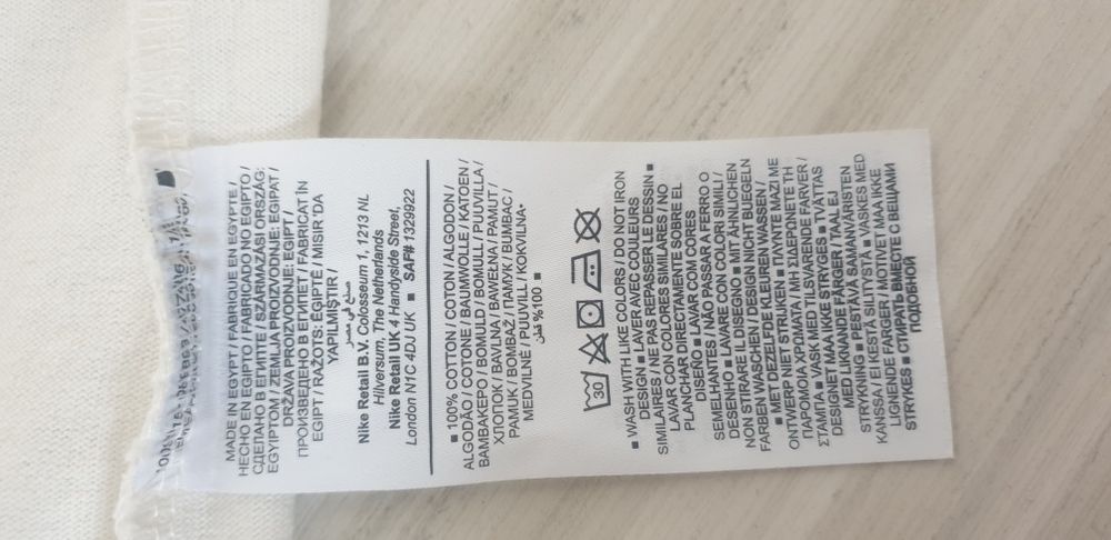 Nike Cotton Loose Fit  Mens Size L НОВО! ОРИГИНАЛ! Мъжка Тениска!