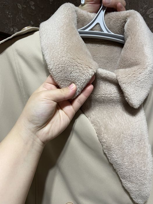 Зимний пальто двух стороний