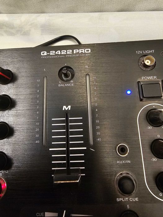 Mixer Audio Profesional American Audio Q-2422 PRO | 3 Canale | Fader Q-Start