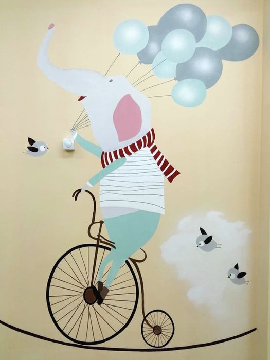 Роспись стен,картины на заказ