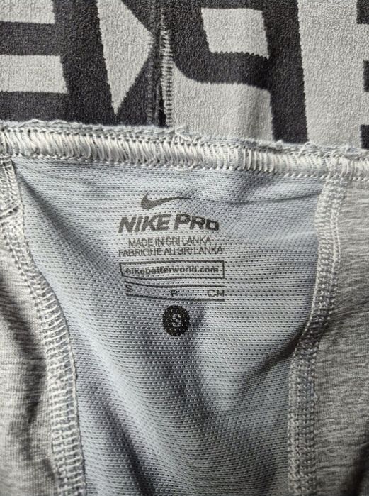 Pantaloni Compresie Bărbați Nike Pro - Performanță și Suport - S