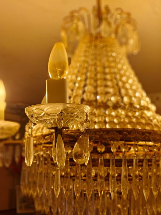 Candelabru cristal in stil Neoclasic