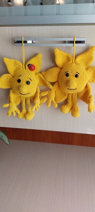 Вязанные игрушки, ручная работа