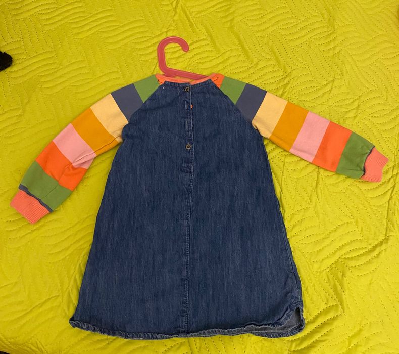 Детска дънкова рокля