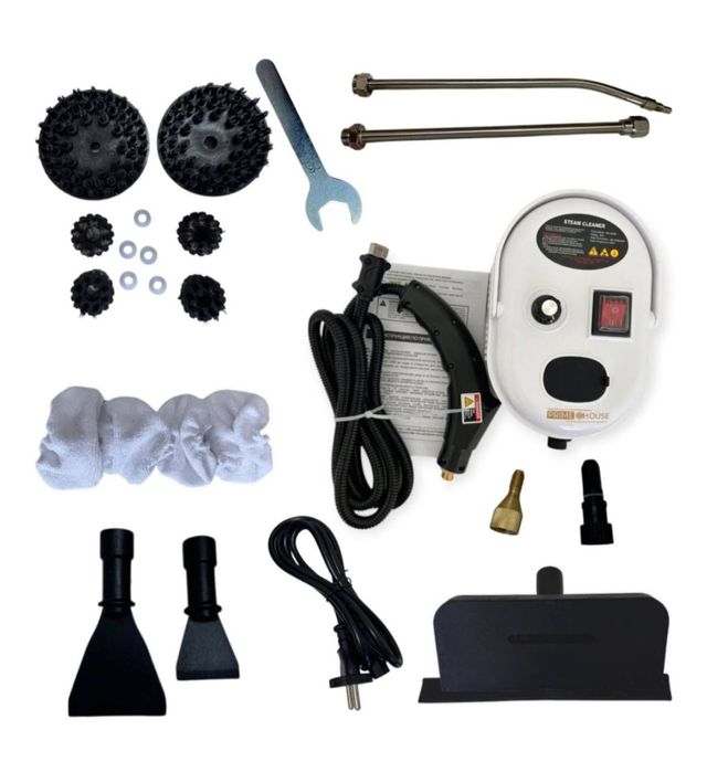 Пароочиститель белый