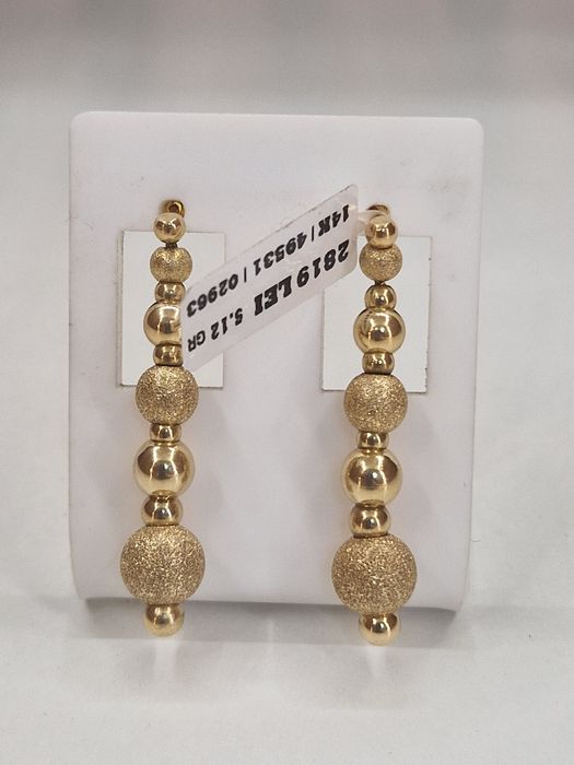 Cercei Aur 14k Greutate 5.12gr Garantie!#49531