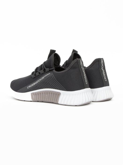Adidasi unisex gri Crosshatch, din panza si talpa moale, noi in cutie cu eticheta, nr. 43