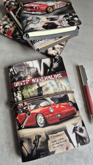 Set Cadou Agenda personalizata A6 Porsche 911