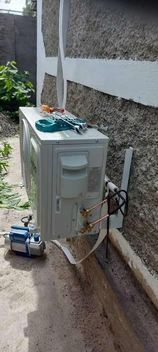 Установка кондиционера, обслуживание