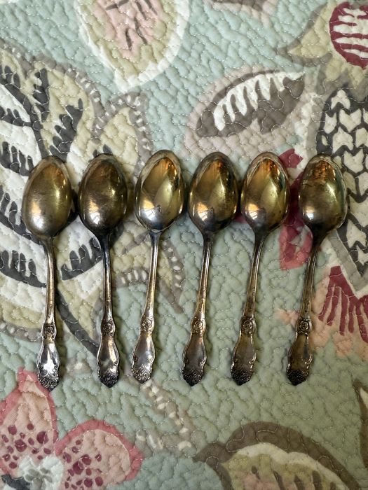 Кофейные мельхиоровые ложки