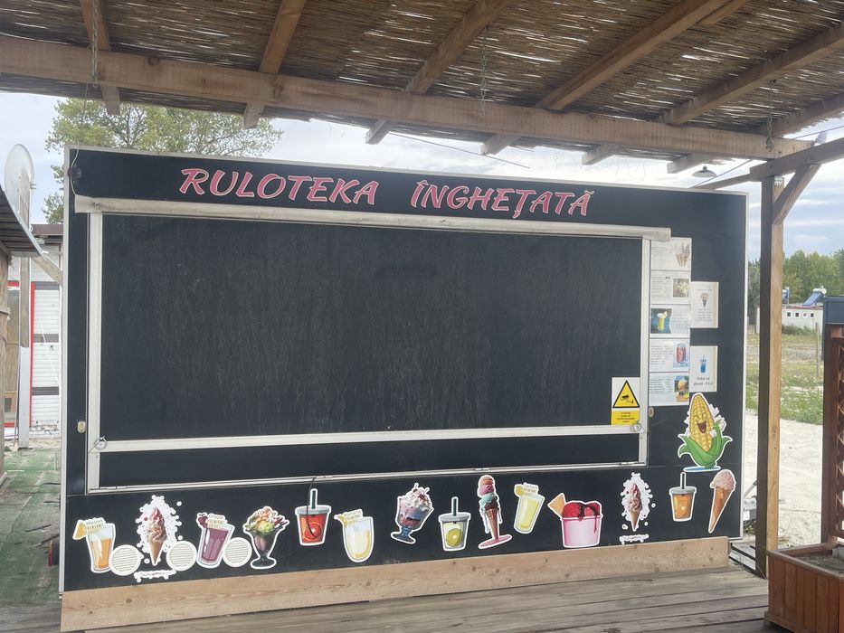 Vând food truck  rulota inghetata , rulota comerciala