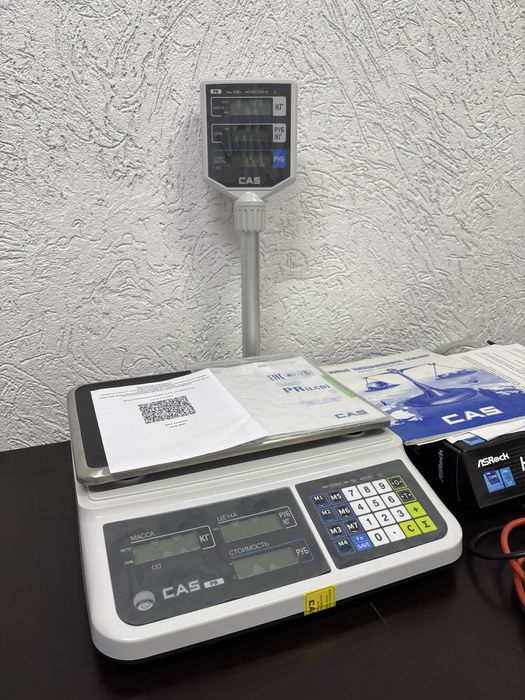 Продам весы CAS 15/30 кг