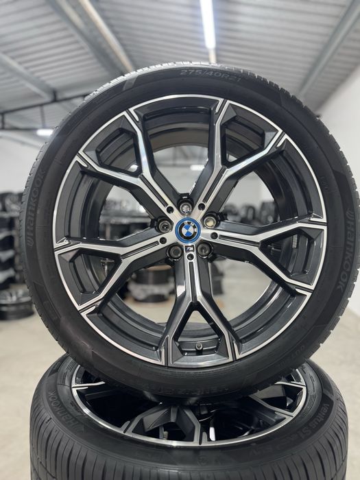 Jante Bmw X5 X6 R21 G05 G06 Originale M741 Hankook Vara 95% Runflat*
