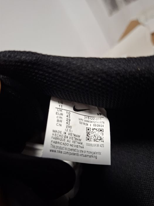 Adidasi Nike Air Force 1 Negrii 45.