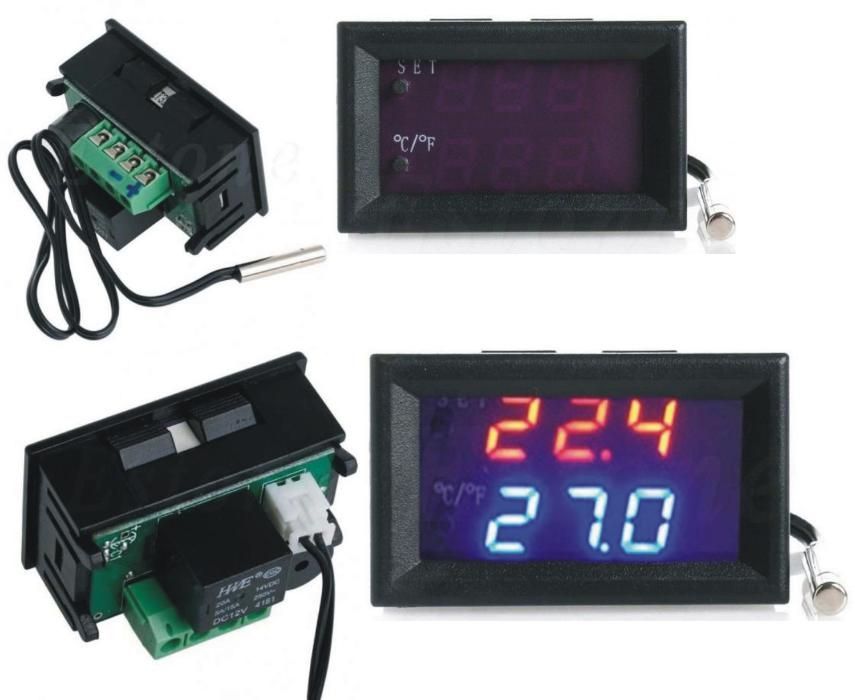 Termostat digital, termoregulator -50/+110 12V regulator temperatura