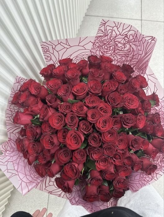 Букет цветы роза
