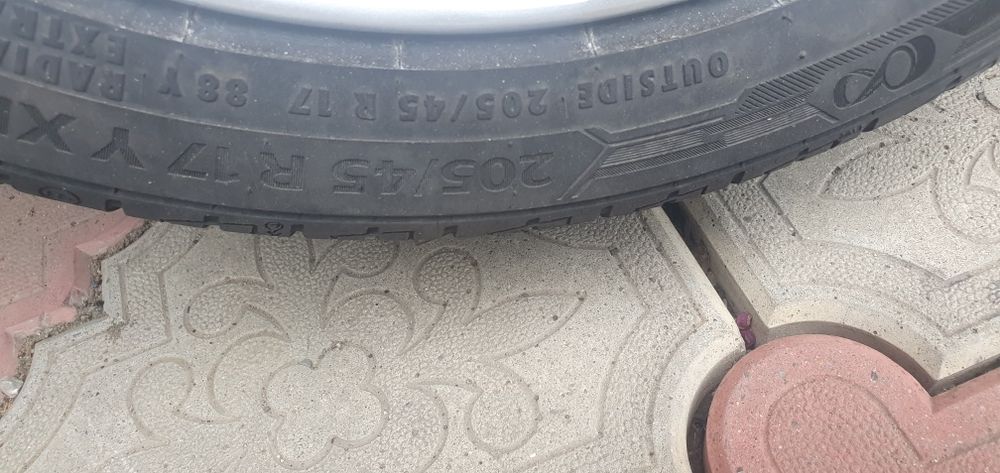 Vând jante aliaj Peugeot 205 45 17