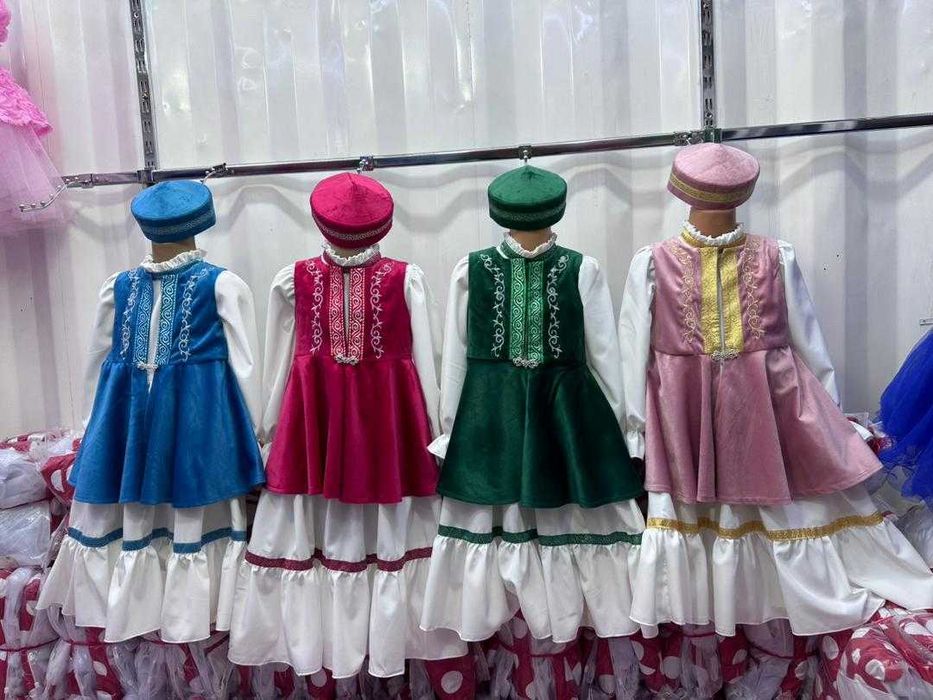Национальный костюм для девочек Наурыз 2026