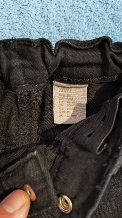 Blugi negrii, H&M, marimea 86