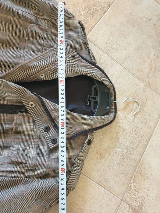 Geaca bărbați în carouri mărimea L