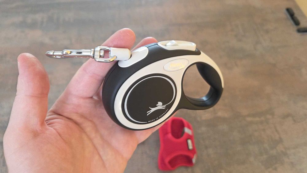 Vând 2 Hamuri Nobby, AniOne + 1 Lesă retractabilă Flexi