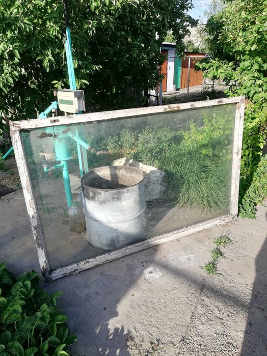 Продам бу оконные рамы 55 шт